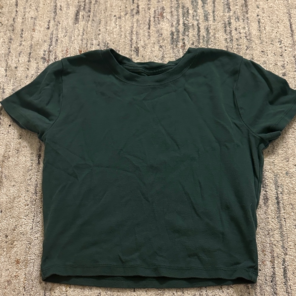 Hollister Dark Green Short Sleeve Tee